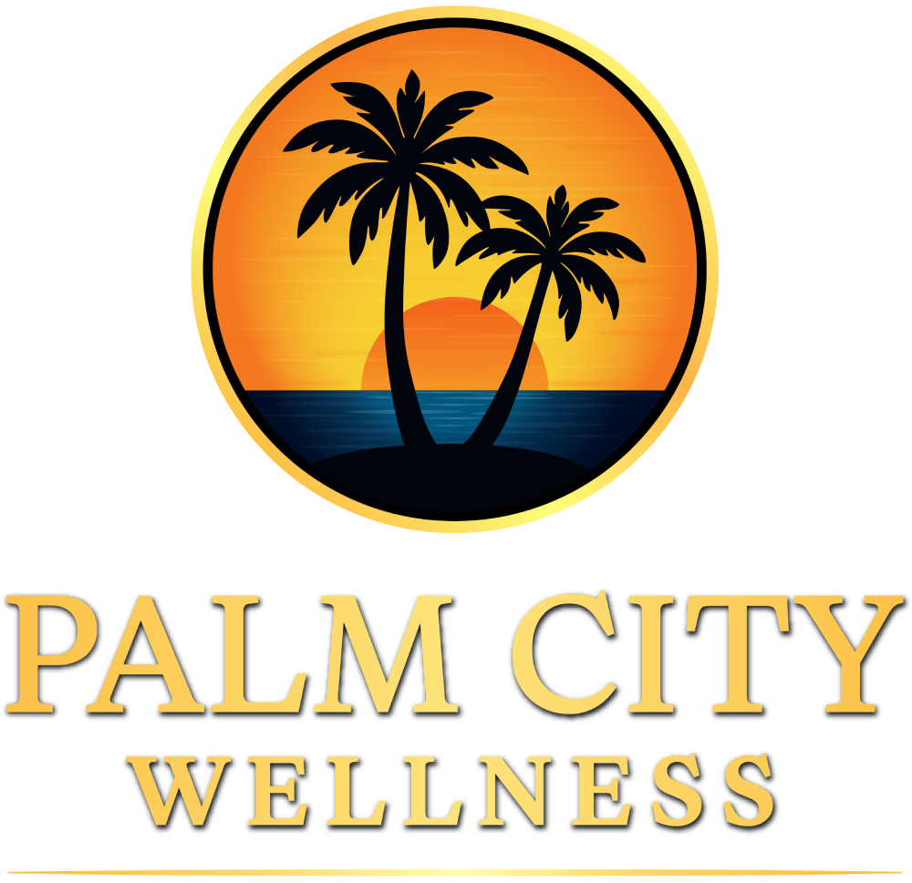 palm city wellness logo full color with transparent background